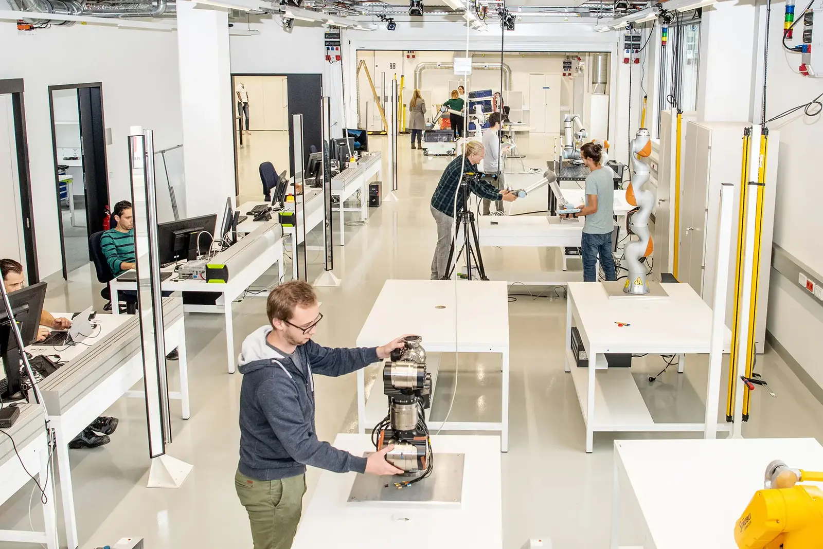 Advanced Robotics Research Center with Labs