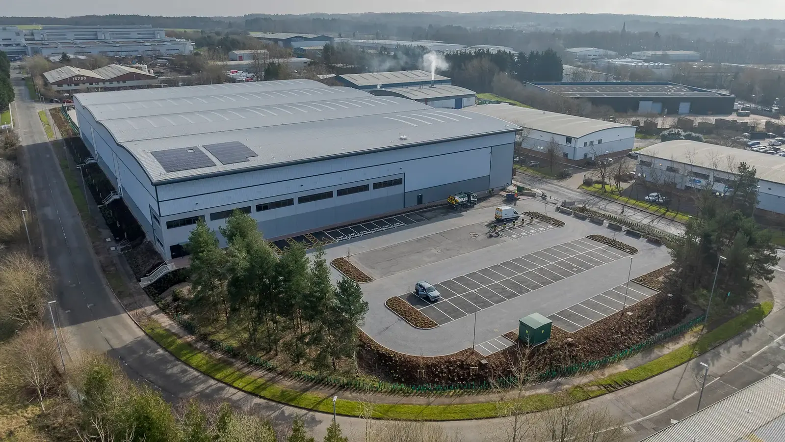 State-of-the-Art Logistics Facility with Advanced Technology