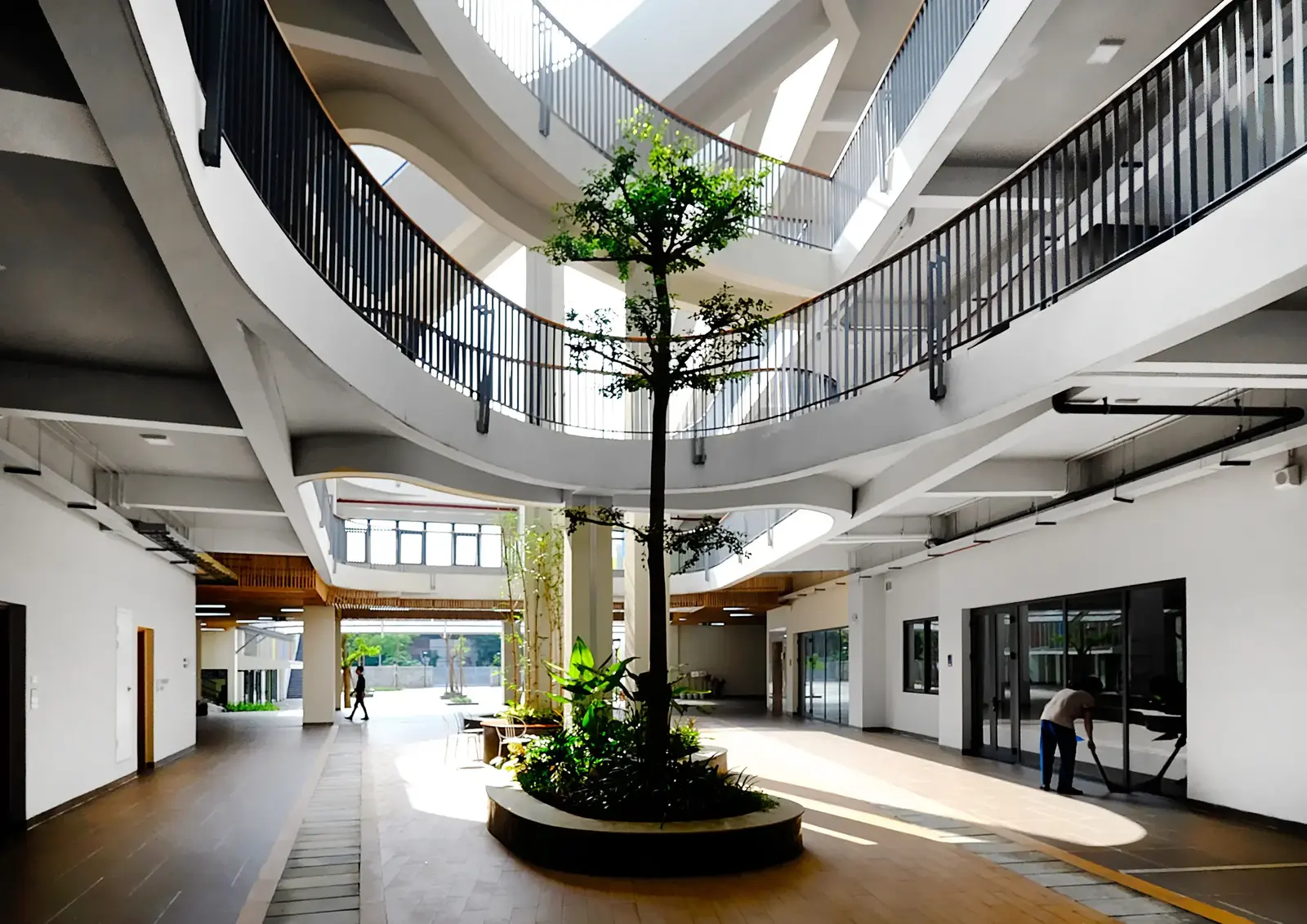 State-of-the-Art High School with Sports Complex