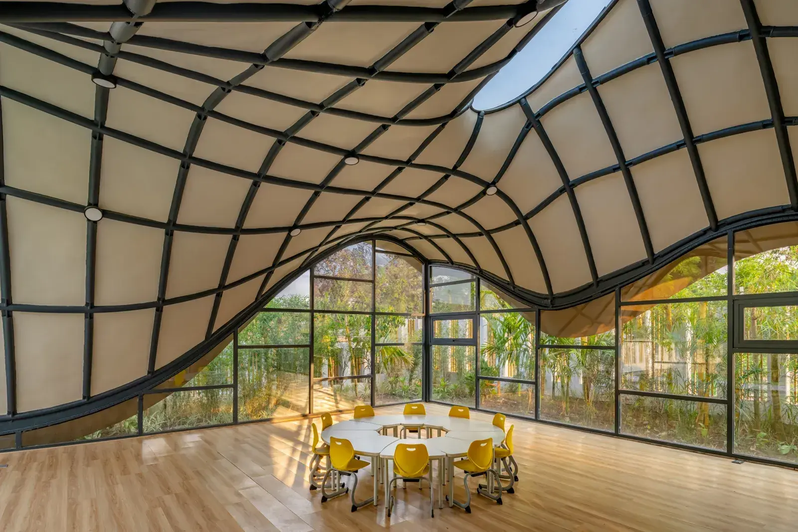 State-of-the-Art High School with Sports Complex