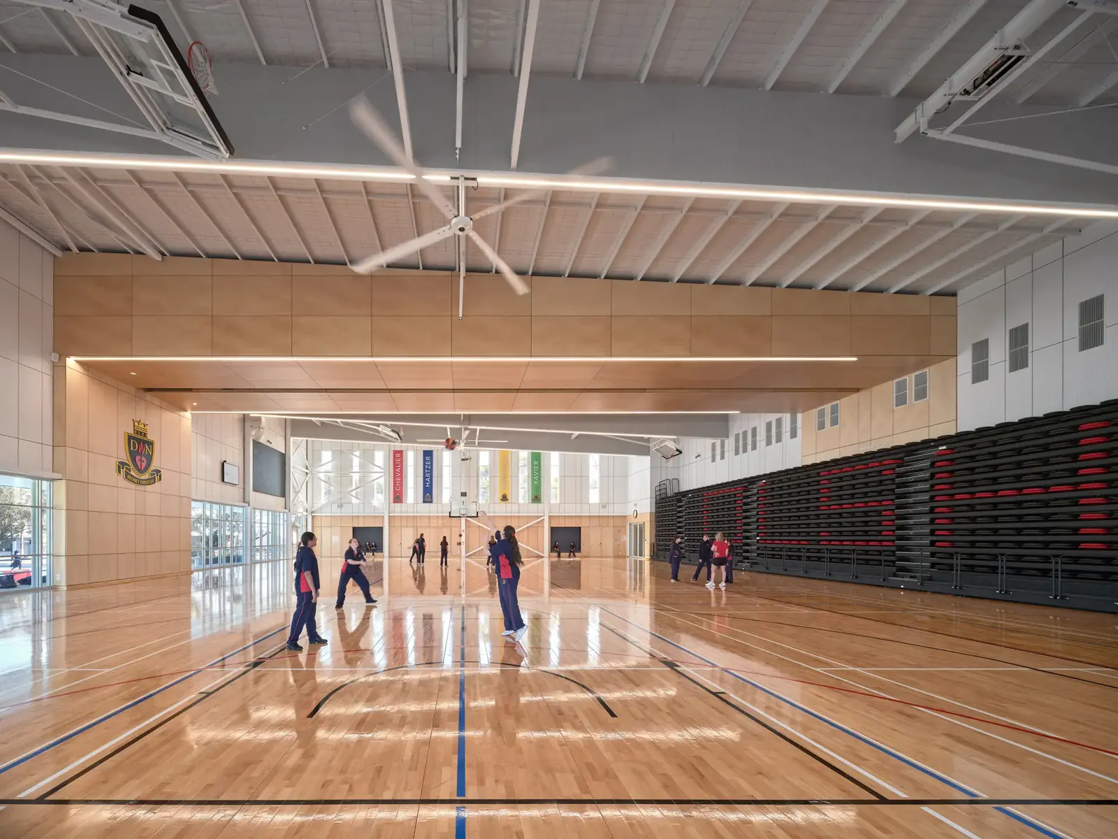 Innovative Charter School with Creative Learning Spaces