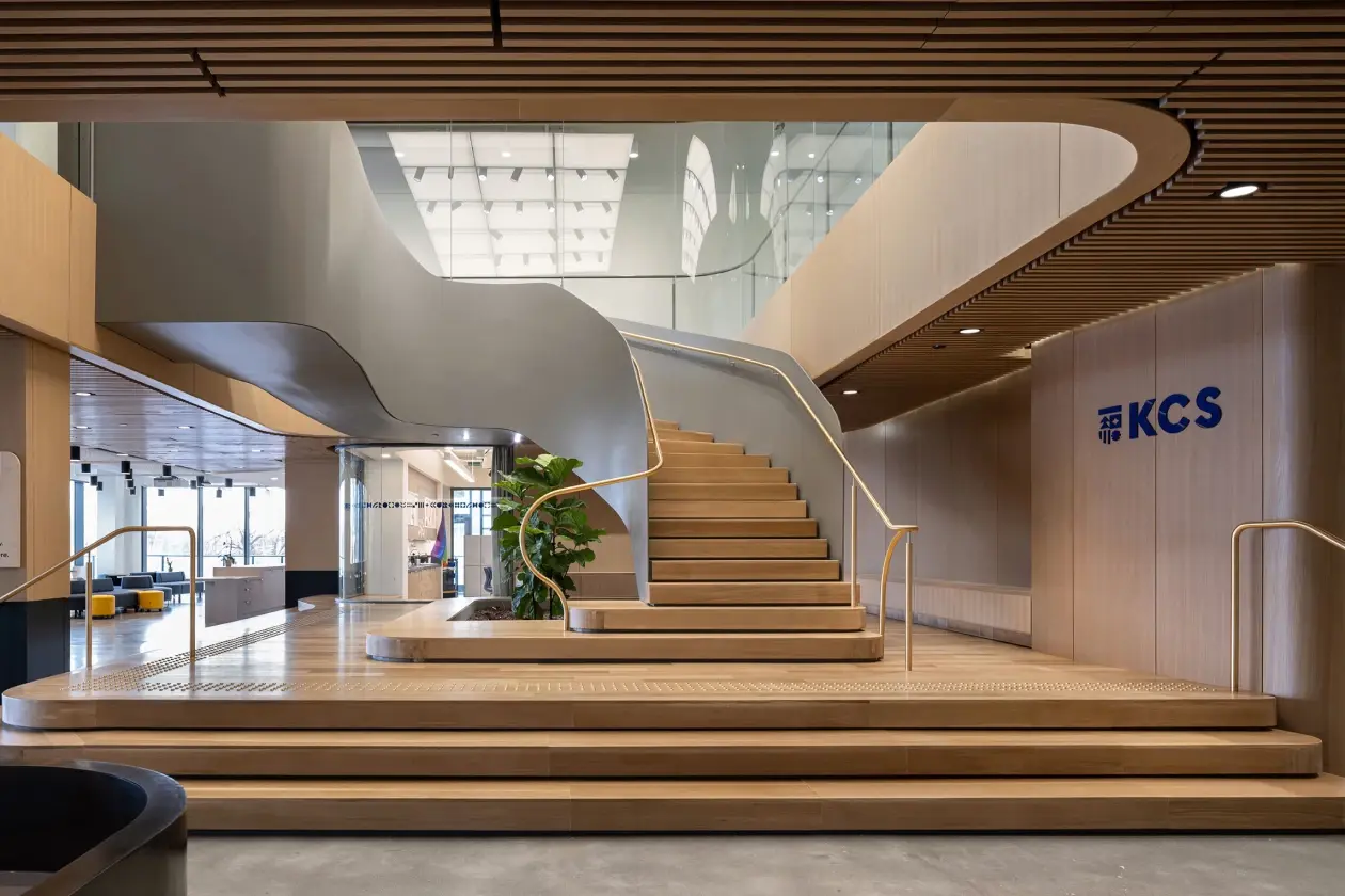 Innovative Charter School with Creative Learning Spaces