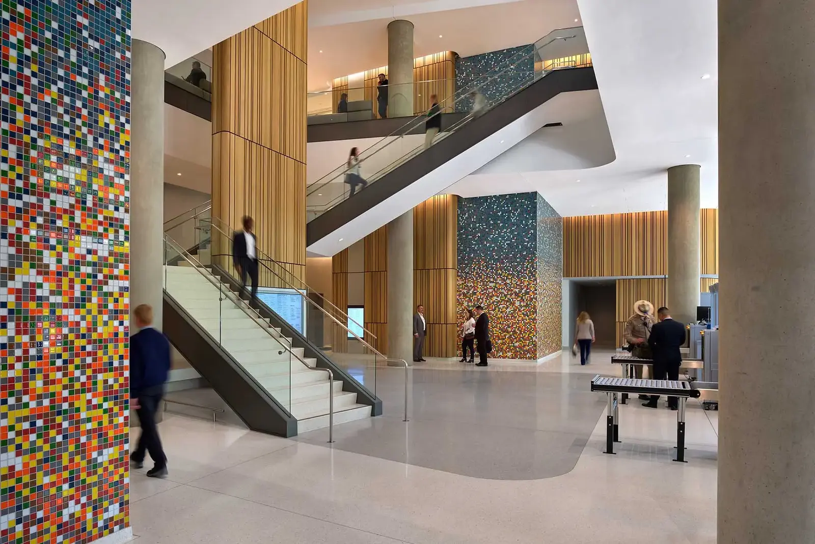 Modern Government Office Building with Green Design