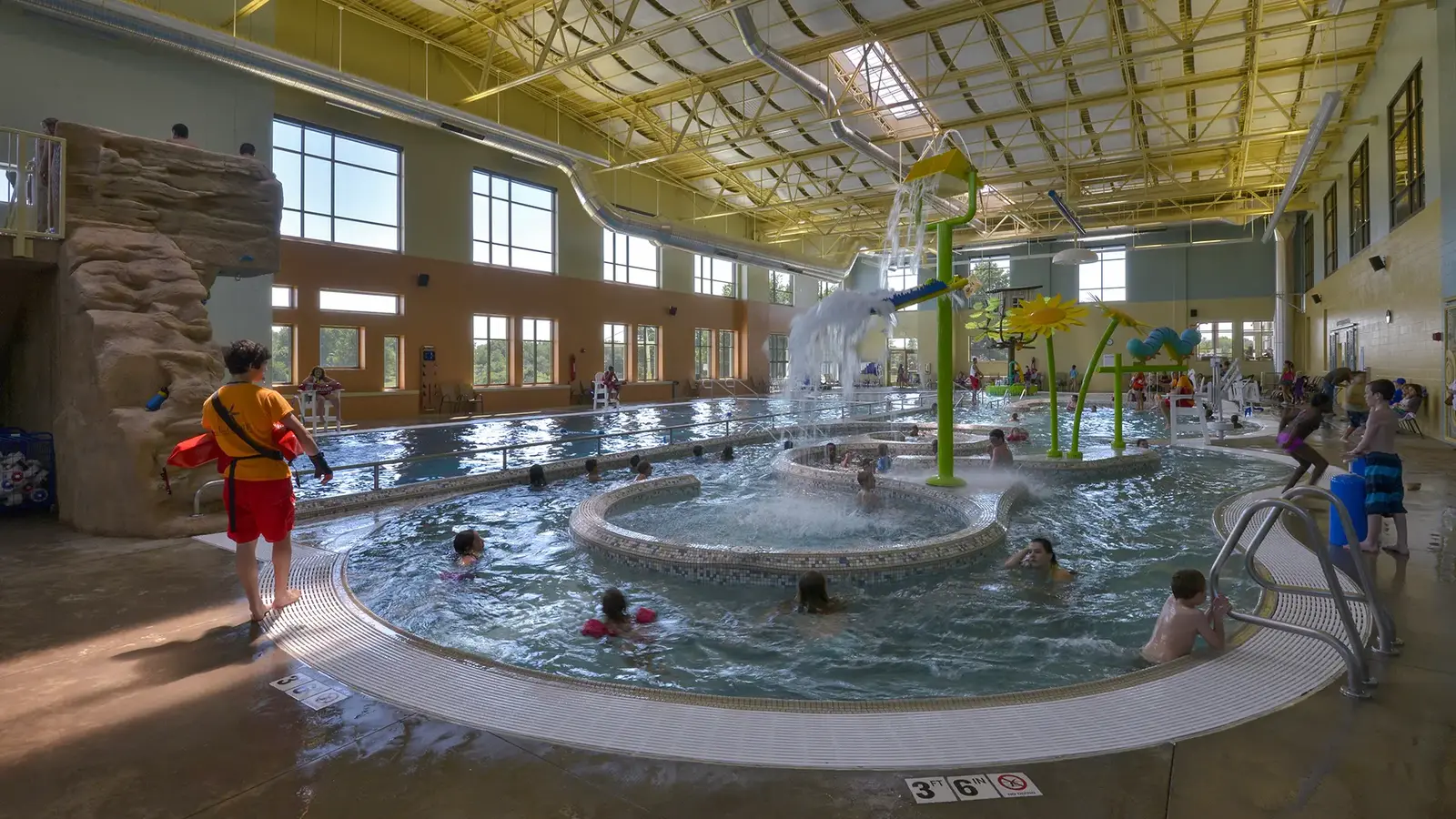 Community Civic Center with Event Spaces and Facilities