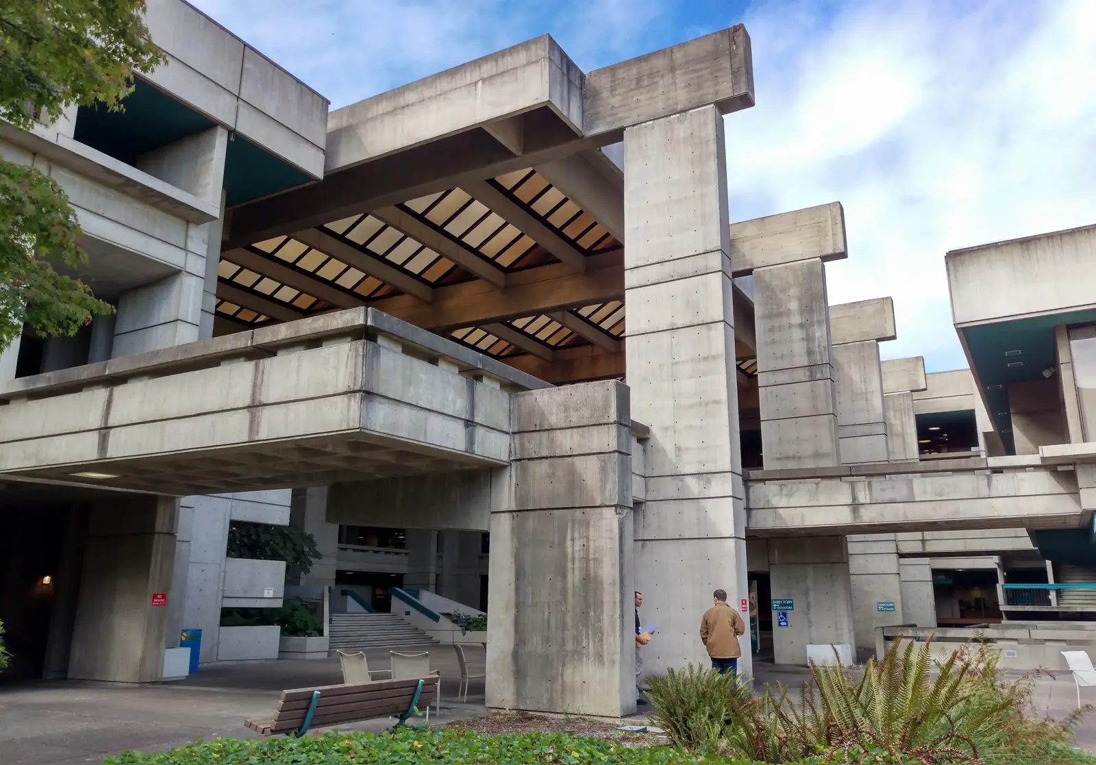 Modern Civic Center with Public Services and Offices