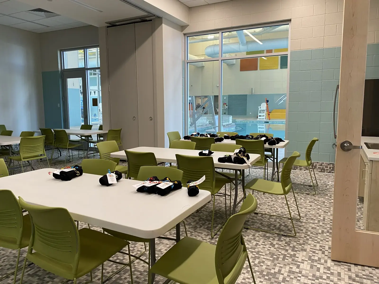 Innovative Civic Center with Green Spaces and Amenities