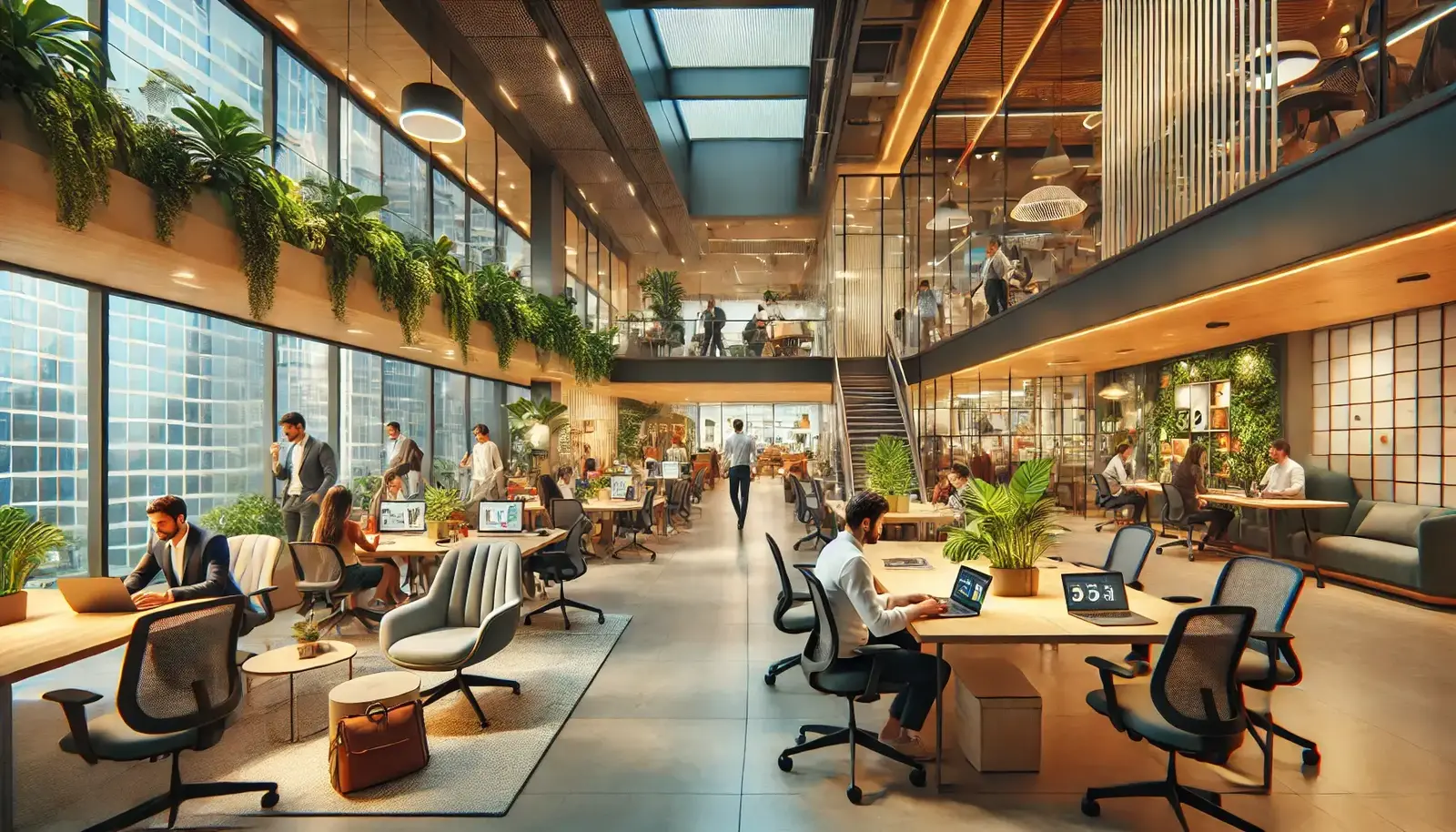 Corporate Executive Office Space in Business Hub