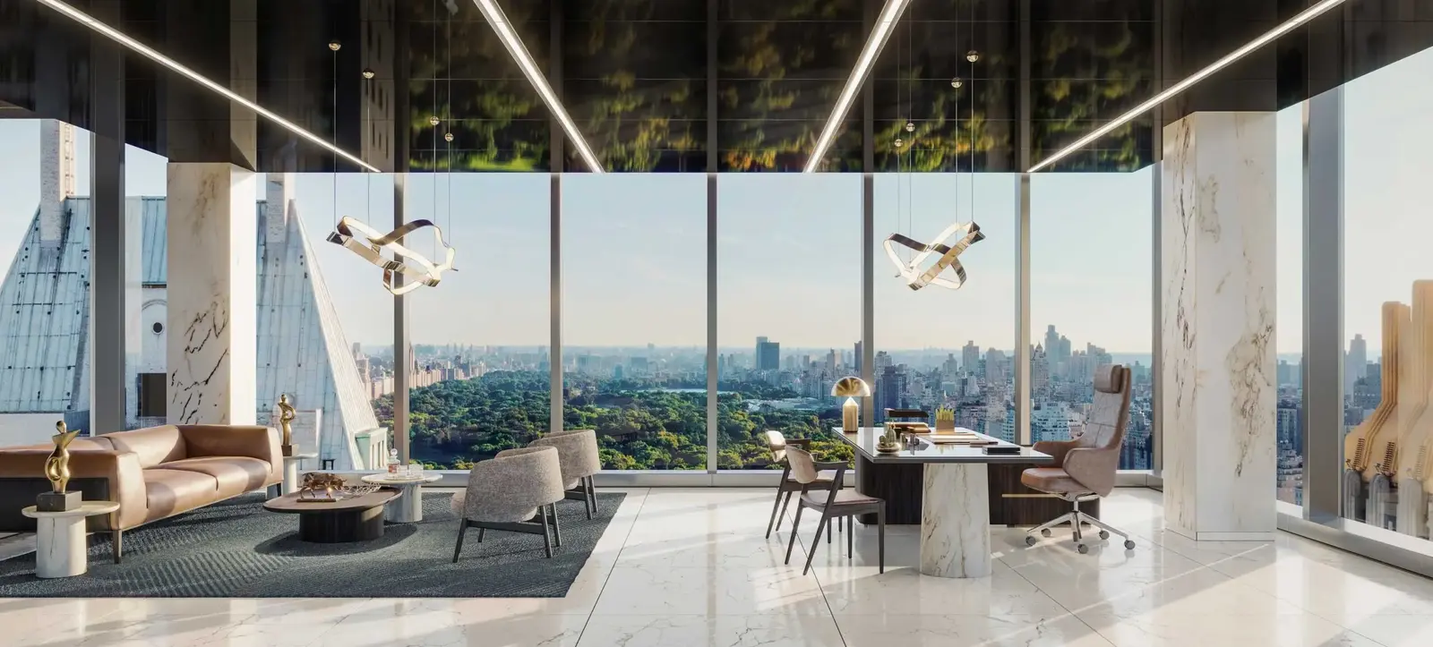 Stylish Executive Office Suite with City Views