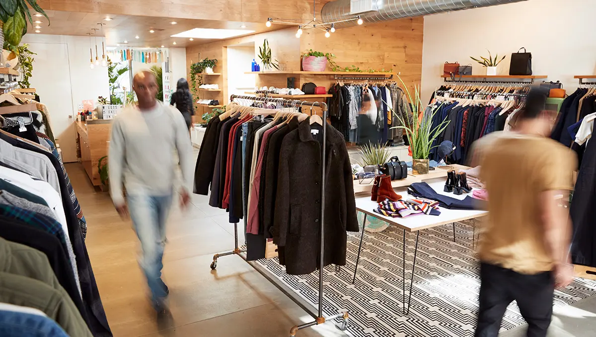 Yüksek Yaya Trafiğine Sahip Alışveriş Bölgesi Mağazası