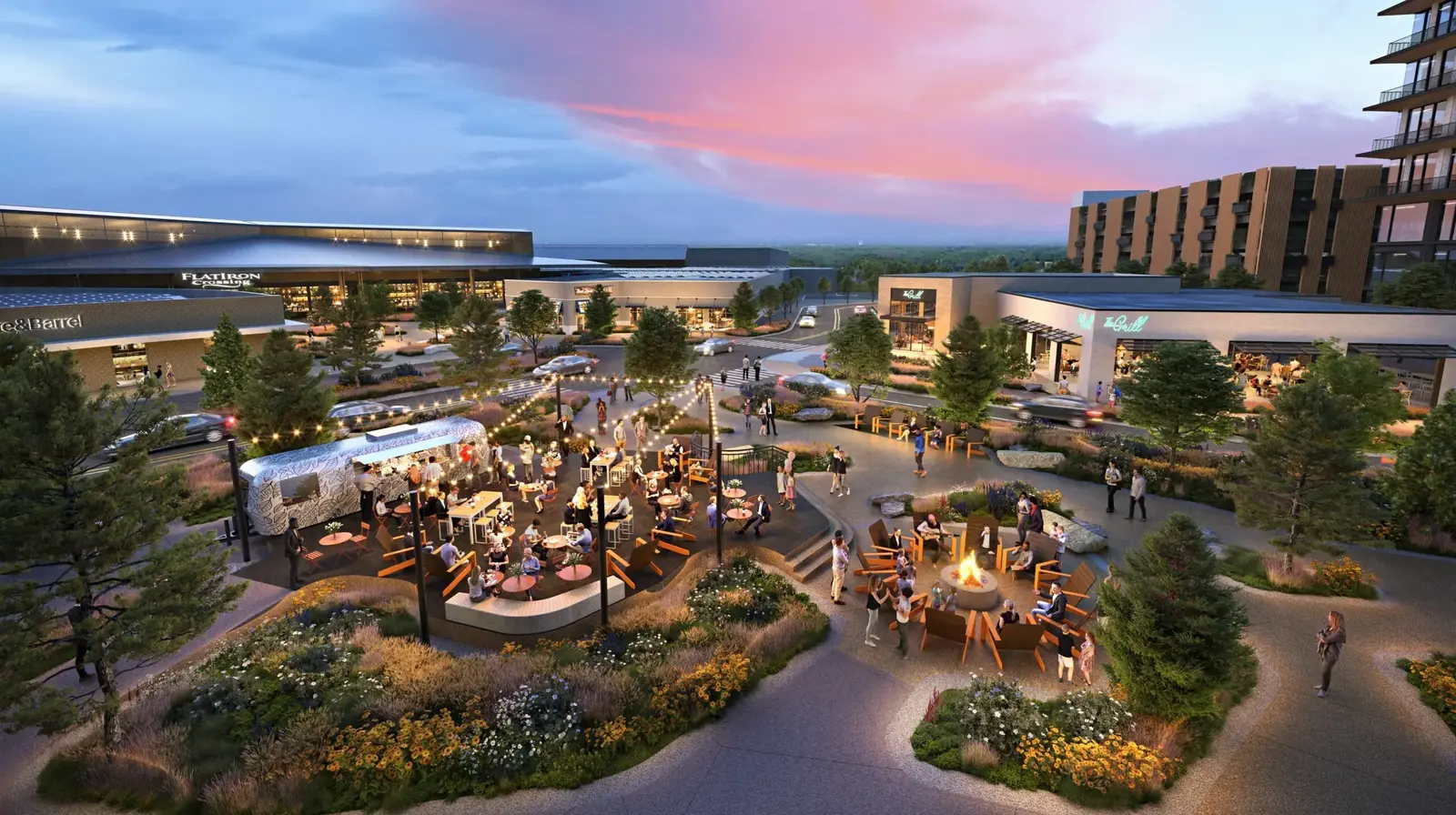 Mixed-Use Shopping Center Property with Residential Units