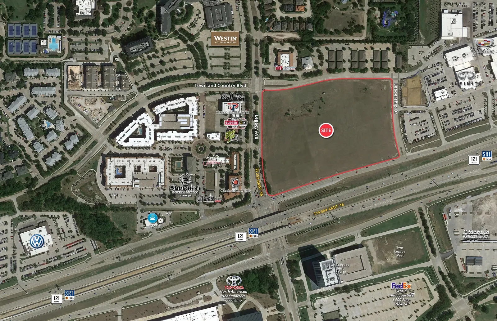 City Commercial Zoning Land Ready for Development