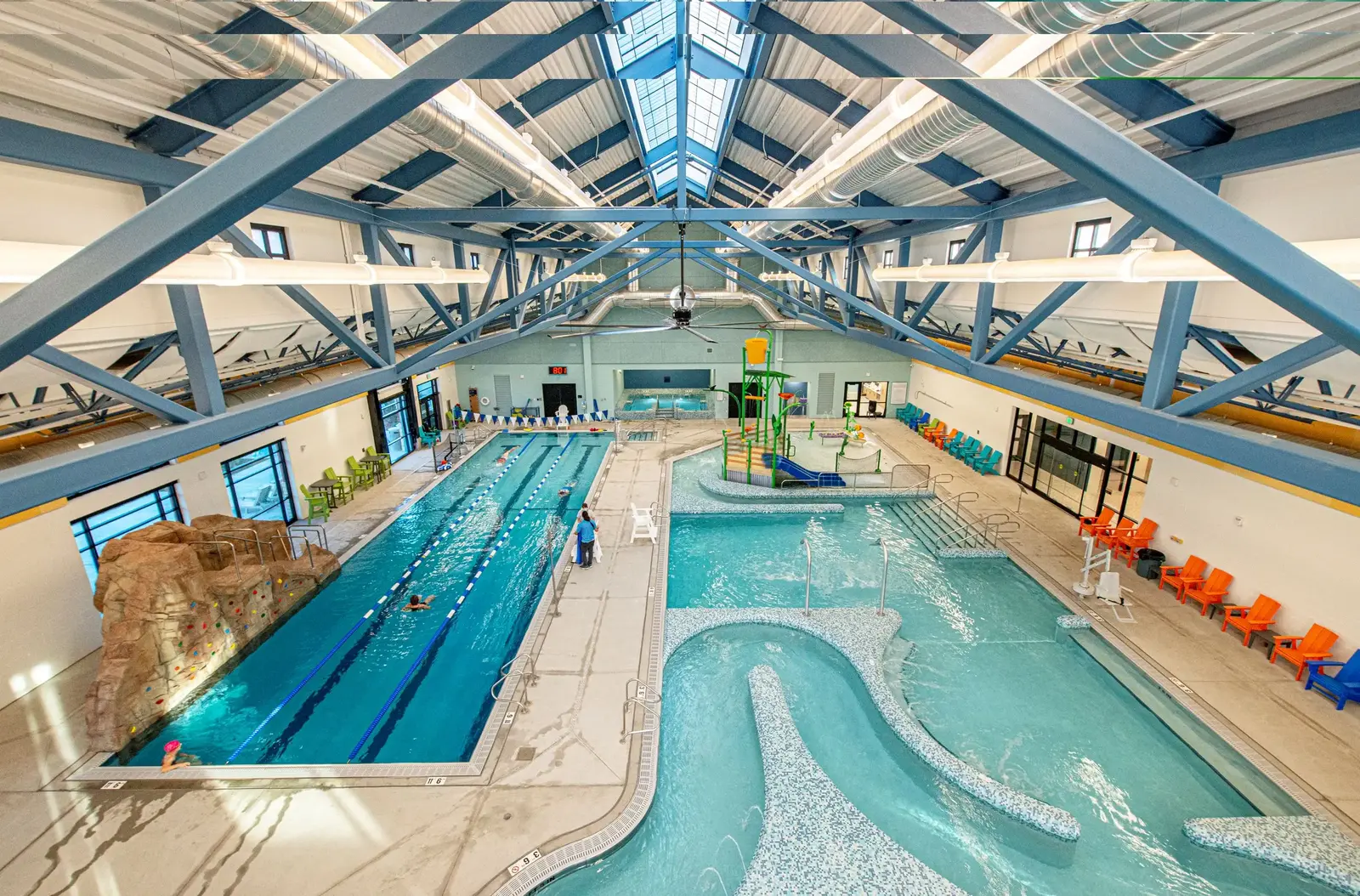 Swimming Pool and Recreation Center with Activities