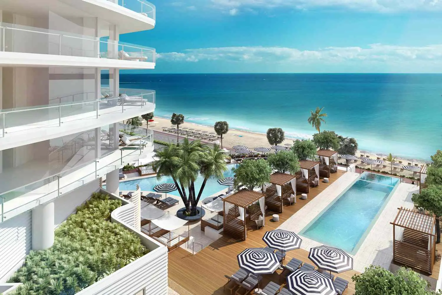 Luxurious Sandy Shores Hotel with Oceanfront Views