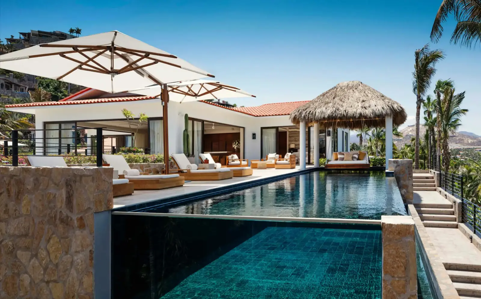 Opulent Oceanfront Luxury Villa with Infinity Pool