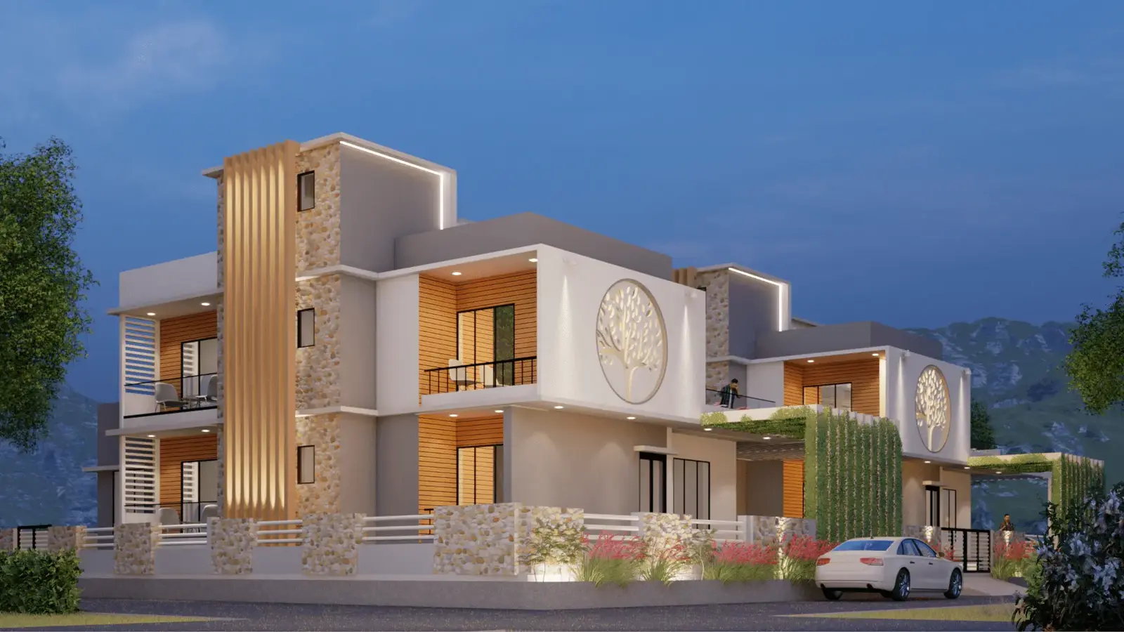 Elegant Spacious Duplex Design with Luxury Finishes