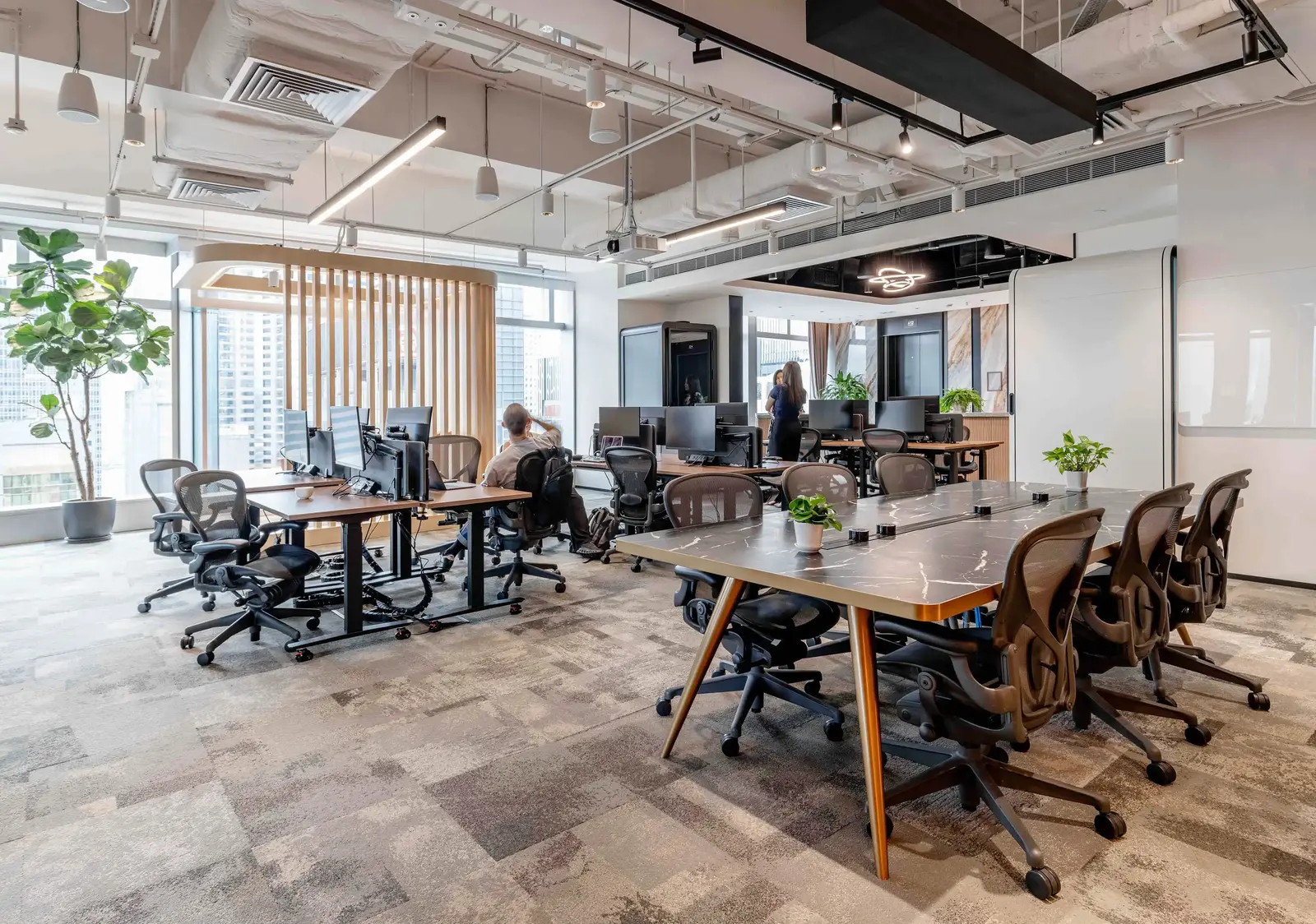 Corporate Executive Office Space in Business Hub