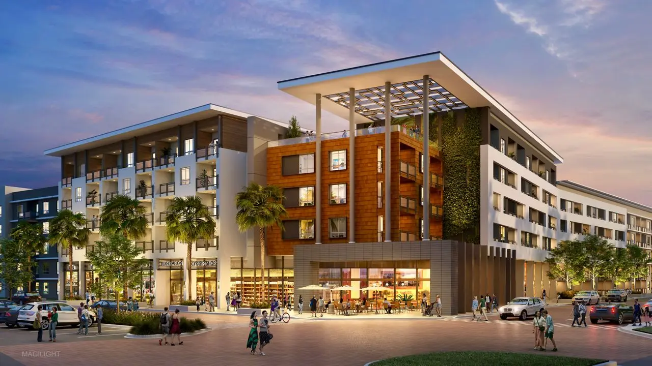 Mixed-Use Shopping Center Property with Residential Units