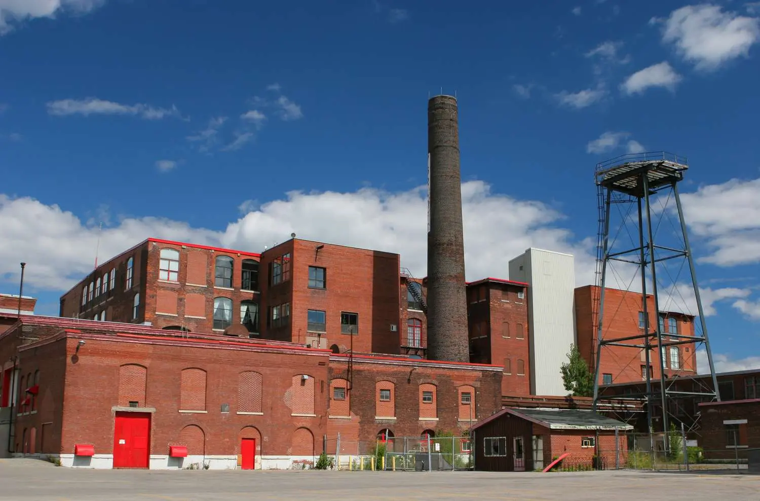 Large Manufacturing Factory with Advanced Machinery